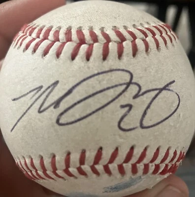 Mitchell Daly Signed MiLB Baseball Inland Empire 66ers Kentucky Wildcats Ball - Image 1 of 4