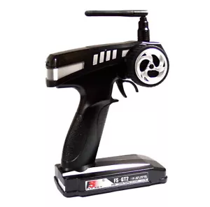 FLYSKY RC Model FS-GT2 2ch 2.4GHz R/C Hobby Silver Transmitter & Receiver TS904 - Picture 1 of 5