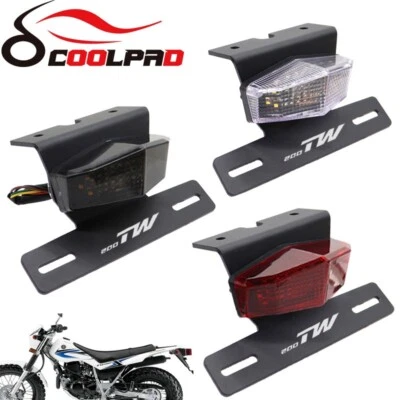 Fender Eliminator License Plate Holder Rear Tail Tidy For YAMAHA TW200 1989-2023 - Image 1 of 4