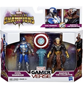 Hasbro Marvel Gamer Verse Contest of Champions Civil Warrior & The Collector - Picture 1 of 2