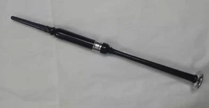 TC Great Highland Bagpipes Practice Chanter Rosewood Black Silver Mounts+3 Reeds - Picture 1 of 4
