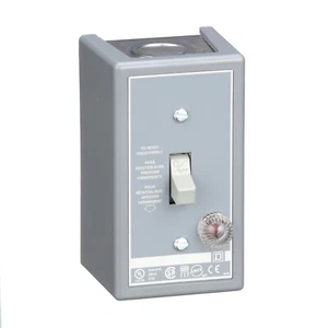 Square D FHP Manual Starter NEMA Type 1 Enclosure Class 2510FG1P, Red Pilot - Picture 1 of 3
