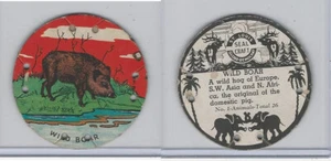 M30 St. Louis Globe, Seal Craft Disc, 1930's, Animals, #1 Wild Boar - Bild 1 von 1