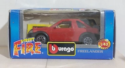 I116120 BURAGO 1/43 serie Street Fire - Land Rover Freelander - Box - Immagine 1 di 3