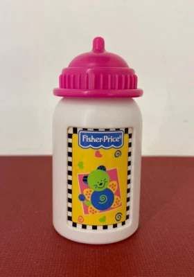 Vintage Fisher Price 2002 ❤ LITTLE MOMMY ❤ Baby Doll : Pink Replacement Bottle Foto 1 de 4