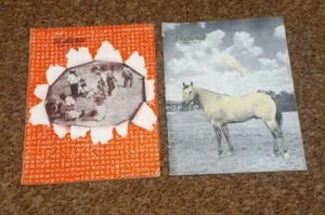 Lot of 2 ‘THE CATTLEMAN’ Magazine Fort Worth, Texas 1945 Build Your Collection - Imagen 1 de 8