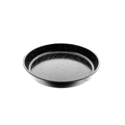 3er Set Backblech aus granit in Schwarz 36/38/40 cm Backofenblech Tepsi - Bild 1 von 4