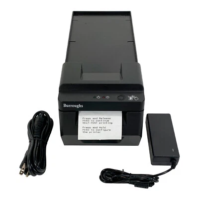 Burroughs Receiptnow SRN2PTR-ETH Thermal Empfang Drucker Lan USB - Bild 1 von 4
