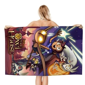 The Owl house Gifts Beach Towel for Women Girl Or Boy Birthday 30.7"*51.2" - Picture 1 of 6
