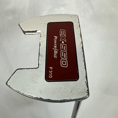 PowerBilt EX-550 P310 White Milled Face Right Handed Mallet Putter 35.5" - Image 1 of 4