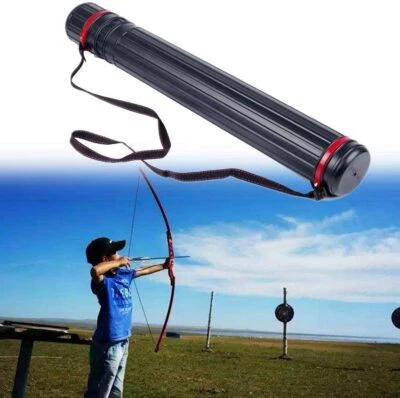 Archery Arrow Quiver Holder Adjustable Waist Hanged Carry Bag Arrow Holder Molle - Image 1 of 4