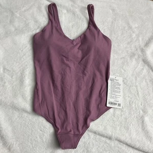 Lululemon Align™ Bodysuit Sz 8 Thong Yoga NEW - Picture 1 of 6