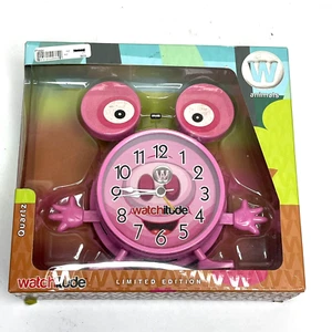 Watchitude #869 Piggy Children Animal Qartz Limited Edition Clock Pink Open box - Picture 1 of 7
