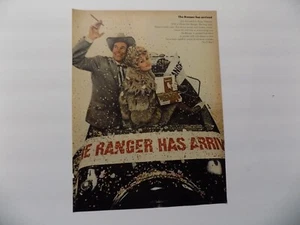 1965 PRINT AD WHITE OWL CIGARS RANGER LONGER - Picture 1 of 1