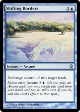 SHIFTING BORDERS ~mtg NM Saviors of Kamigawa Unc x1