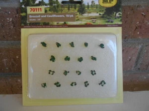 MP Scenery Products item # 70111 HO Scale BRoccoli & Cauliflowers 18 Pk - Picture 1 of 5