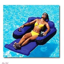 Pool Floats With Cup Holders For Adults Inflatable Lounge Chair Home Summer Fun