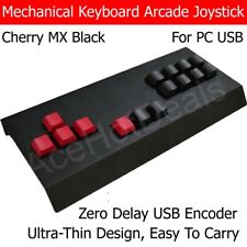 RAC-J500KM Mechanical Keyboard Arcade Joystick Portable Game Controller PC USB