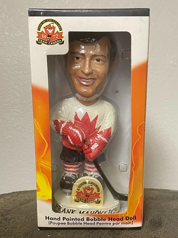 Frank Mahovlich 1972 Team Canada Summit Series Bobble Head Doll of the Century Cover