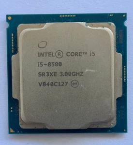 Intel Core i5-8500 LGA1151 3.00GHz 6C/6T 9MB 65W CPU Processor - Picture 1 of 1