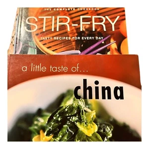 Little Taste of China & Stir-Fry 2 Books Set Bundle - Picture 1 of 20