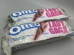 2 Packs LADY GAGA Pink Green Oreo Chromatica 6 Pack Oreos LIMITED RELEASE, Rare - Picture 1 of 8