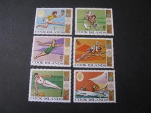 Cook Islands Stamp Olympics Set Scott # 237-242 Unused Lot 2...Free Shipping! - Picture 1 of 5