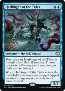 HARBINGER OF THE TIDES NM Merfolk vs Goblins mtg Blue - Merfolk Rare - Picture 1 of 1