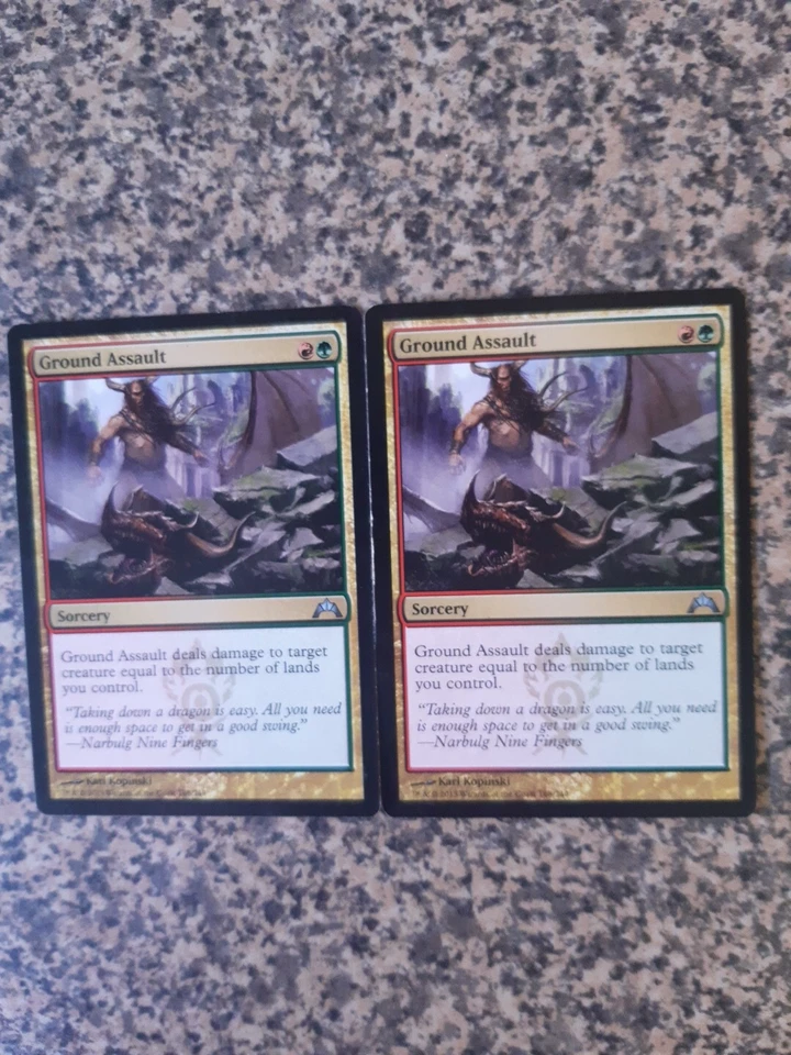 MTG - 2 x Ground Assault - Gatecrash - Image 1 of 1