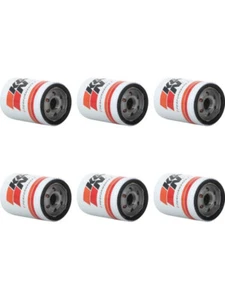 6 x K&N Oil Filters HP-2011 - Picture 1 of 12