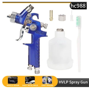 HVLP Autolack Druckluft Spritzpistole Set Schwerkraftzuführung Auto Grundierung F Autolackierung - Bild 1 von 7