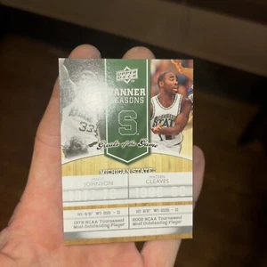 MAGIC JOHNSON Michigan State Spartans COLLEGE BASKETBALL CARD Greats of the Game - Picture 1 of 6