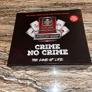 Crime No Crime The Game Of Life NEW - Picture 1 of 10