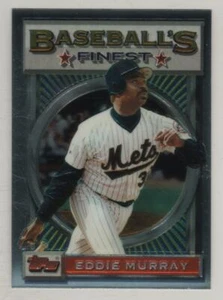 1993 Topps Finest #122 Eddie Murray New York Mets BV$6 - Picture 1 of 1