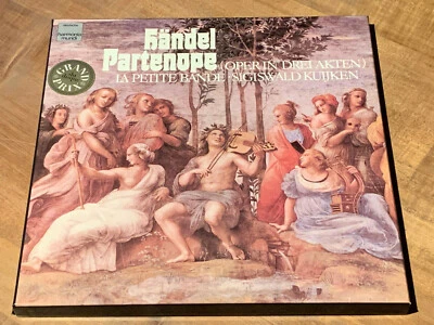 Handel Partenope SIGISWALD KUIJKEN RENE JACOBS KRISZTINA LAKI DHM 4LP BOX MINT - Image 1 of 4
