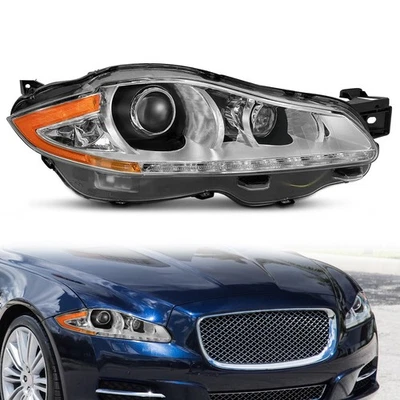 Headlight For 2010-2015 Jaguar XJ XJL Passenger Right Side Xenon Hid NON-AFS OEM - Image 1 of 4