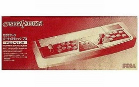 Sega Saturn Virtua Stick Pro HSS-0130 Arcade Controller USED Japan w/Box