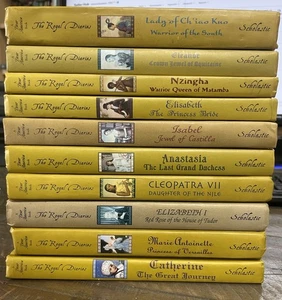 Lot of 10 Scholastic Dear America The Royal Diaries Hardcover Books - Picture 1 of 1