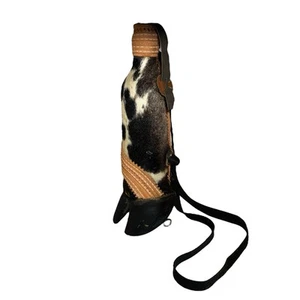 Cow Foot Bottle Traditional Unusual No Lid Decoration Vintage  Rare Flask - Picture 1 of 12