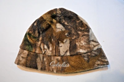 Cabela's Fleece Camo Beanie Cap, Lined - Image 1 of 4