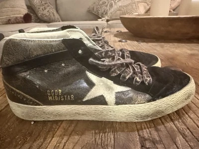 Golden Goose Midstar 黑色豹纹鞋带 38 — 第 1/4 张图片