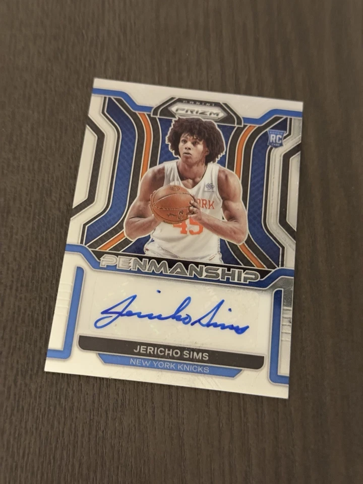 2021-22 Panini Prizm Rookie Penmanship Autographs #RP-JSI JERICHO SIMS Auto RC - Image 1 of 3