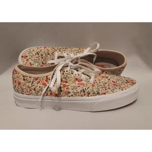 Vans Womens Floral Doheny Decon Ditzy Sneakers Size 8.5 - Picture 1 of 13
