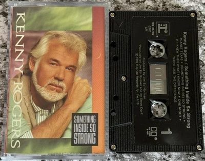 Kenny Rogers - Something Inside So Strong [Audio Cassette Tape 1989 Reprise] - Image 1 of 3