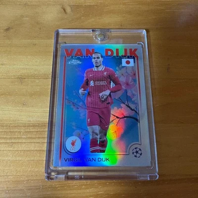 topps 24/25 JAPAN EDITION van Dijk Sakura parallel - Image 1 of 4