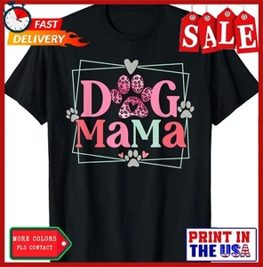 Dog Mama Dog and Cat Mom Furmama Mothers Day T-shirt - Picture 1 of 6