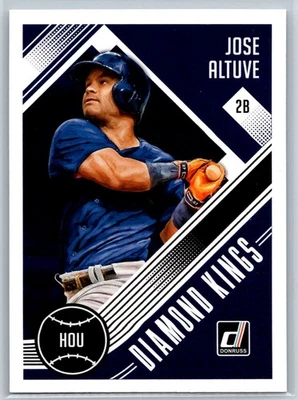 Donruss Jose Altuve Diamond Kings Houston Astros #11 2018 Foto 1 de 2