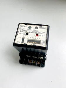 TERASAKI TZS-AD EARTH LEAKAGE RELAY 120/240V - Picture 1 of 3