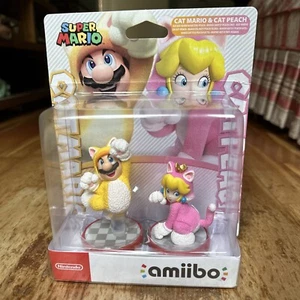 amiibo Cat Mario and Cat Peach (Nintendo Switch) (New) - Picture 1 of 1