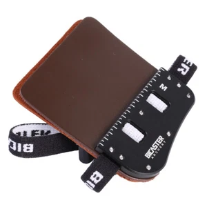 Protector de dedos ajustable con pestañas BICASTER RH LH tiro con arco al aire libre caza - Imagen 1 de 11
